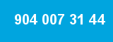 904 007 31 44 904 007 31 44